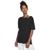 Nike Kadın W Nk Yoga Layer Ss Top Yoga Tişört