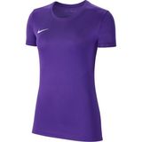 Nike Kadınlar için Dry Park Jsy Ss T-Shirt Mor Renkli Rahat Kesim ve Günlük Kullanım
