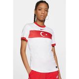 Nike Klasik Ay Yıldızlı Türkiye Milli Takım Forması Üstü Full Nakışlı Ay Yıldız - Beyaz - Kırmızı