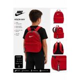 Nike Küçük Boy Çocuk Sırt Çantası Kırmızı Günlük Okul Çantası 25x33x13 cm Hafif Dayanıklı
