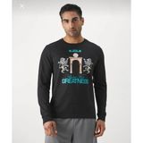 Nike Lebron Signature ''by Artist Jacob Rochester'' Long-Sleeve Uzun Kollu Siyah Erkek T-Shirt FQ4908-010