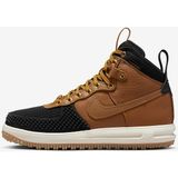 Nike Lunar Force 1 Siyah - Kahverengi Erkek Bot Düz Topuk Yapısı ile Suya Dayanıklı