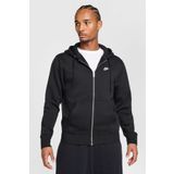 Nike M NK Club BB FZ Hoodie Siyah Erkek Sweatshirt