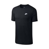 Nike M Nsw Club Tee Erkek Günlük Tişört AR4997-013 Siyah Renkli Nefes Alabilir Kumaş Şık Tasarım