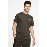 Nike M Nsw Club Tee Erkek Spor Tişört - Haki