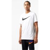 Nike M Nsw Tee Icon Swoosh Beyaz Erkek Tişört Yumuşak Pamuklu Kumaş ile Günlük Kullanım İçin - 2XL