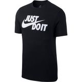 Nike M Nsw Tee Just Do It Swoosh Erkek Siyah T-shirt - AR5006-011 - L