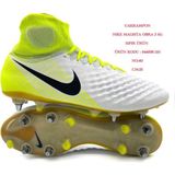Nike Magista Obra Iı Sg Pro 844596-110 Hommes Taille Uk 8 - Açık Yeşil - Beyaz