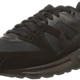 Nike Mens Air Max Command Fitness Sports Running Low Top Active Sneakers - Black/Black - 10