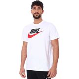 Nike Mens Icon Future Tee Baskılı Erkek Günlük Tişört Beyaz