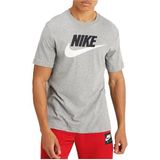 Nike Mens Icon Future Tee Baskılı Erkek Günlük Tişört Gri