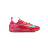 Nike Mercurial Air Zoom Vapor 16 Academy TF Çoraplı Çocuk Halı Saha Ayakkabısı Kırmızı