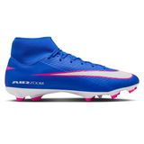 Nike Mercurial Superfly 10 Academy Fg/Mg Erkek Mavi Futbol Krampon FQ1456-446