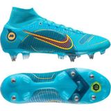 Nike Mercurial Superfly 8 Elite Sg-Pro Anti-Clog Çim Saha Krampon DJ2840-484 - Turkuaz