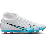 Nike Mercurial Superfly 9 Club FG/MG Krampon Erkek 45 Beyaz Plastik Malzeme ile Yüksek Performans