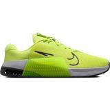 Nike Metcon 9 Erkek Spor Ayakkabısı Sarı Tekstil Malzeme Düz Taban Yapı ile Güçlü Destek