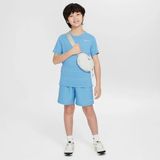 Nike Miler Erkek Çocuk Dri-Fit Mavi Spor T-Shirt - Antrenman , Koşu , Futbol ve Günlük Kullanım DD3055 - 10 - 12 Yaş