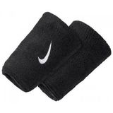Nike N.NN.05.010.OS Swoosh Doublewide Wristbands Siyah Havlu Bileklik