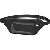 Nike N0002650-082 Siyah Bel Çantası Ayarlanabilir Kemerli Telefon Bölmesi ile 16,5 cm Boyut