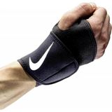 Nike N1000679-010 Pro Parmaklı El Bilekliği - Standart - Siyah