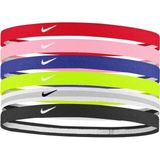 Nike N1003042-966 Youth Sport Saç Bandı 6 lı Çok Renkli Tasarım