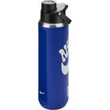 Nike N1007629-412 Recharge Chug Paslanmaz Çelik Suluk 700 ml - Mavi - Beyaz