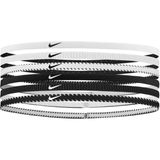 Nike N1011925-189 Flex Classic Slim Saç Bandı 6 Lı - Standart - Siyah