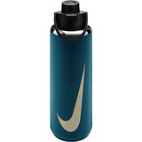 Nike N1013799-487 Stainless Steel Recharge Chug 710 ml Suluk - Mavi