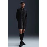 Nike Naomi Osaka Oversized Dress Gold Fermuar Bol Kesim Kadın Elbise Siyah