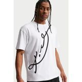 Nike Nba Kobe Dri-Fıt Loose Fit Erkek Bol Kesim Baketbol Tişört Beyaz
