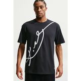Nike NBA Kobe Dri-FIT Loose Fit Erkek Bol Kesim Baketbol Tişört Siyah