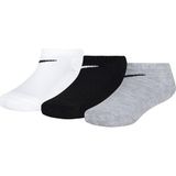 Nike Nıke Basıc No Show 3pk 3'lü Soket Çorap RN0025 - 23 - 27 - Siyah - Beyaz - Gri