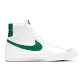 Nike Nike Blazer Mid '77 (GS) Basketbol Ayakkabıları Çocuk ve Genç, Beyaz Çam Yeşili Çam Yeşili Siyah, 40 EU