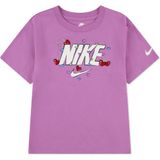 Nike Nıke Cherry Nıke Boxy Tee Kız Çocuk Tişört 36N665 - 5 - 6 Yaş - Pembe