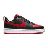 Nike Nıke Court Borough Low 2 (Gs) Genç Günlük Ayakkabı BQ5448-007 Siyah - 001-Renkli