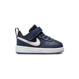 Nike Nıke Court Borough Low 2 (Tdv) Bebek Günlük Ayakkabı BQ5453-404 Siyah - 001-Renkli
