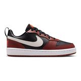 Nike Nıke Court Borough Low Recraft (Gs) Genç Günlük Ayakkabı DV5456-015 Siyah - 001-Renkli