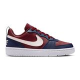 Nike Nıke Court Borough Low Recraft (Gs) Genç Günlük Ayakkabı DV5456-602 Kırmızı - 001-Renkli