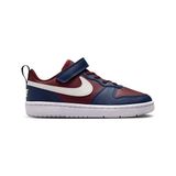 Nike Nıke Court Borough Low Recraft (Ps) Çocuk Günlük Ayakkabı DV5457-602 Kırmızı - 001-Renkli