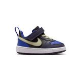 Nike Nıke Court Borough Low Recraft (Td) Bebek Günlük Ayakkabı DV5458-011 Siyah - 001-Renkli