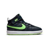 Nike Nıke Court Borough Mıd 2 (Psv) Çocuk Günlük Ayakkabı CD7783-403 Lacivert - 001-Renkli