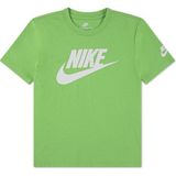 Nike Nıke Futura Evergreen Erkek Çocuk Tişört 86J575 - 5 - 6 Yaş - Yeşil - Beyaz