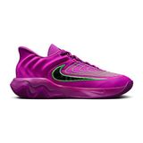 Nike Nıke Gıannıs Immortalıty 4 Unisex Basketbol Ayakkabısı FQ3680-501 Mor - Renkli