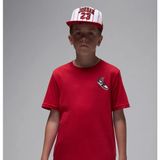 Nike Nıke Jdb Aır Jordan Has Landed Ss Tee Erkek Çocuk Tişört 95F279 - 10 - 12 Yaş - Kırmızı - Beyaz - Siyah