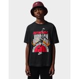 Nike Nıke Jordan Authentıc Jordan Erkek Çocuk Tişört 95F535 - 12 - 13 Yaş - Siyah - Kırmızı