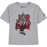 Nike Nıke Jordan Itp Retro Stack Erkek Çocuk Tişört 95F647 - 8 - 10 Yaş - Gri - Kırmızı