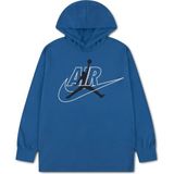 Nike Nıke Jordan Jdb Mj Jumpman Aır Hooded Ls Erkek Çocuk Sweatshirt - 12 - 13 Yaş - Mavi - 426