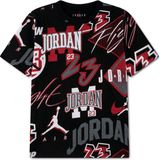 Nike Nıke Jordan Mj Dynasty Aop Erkek Çocuk Tişört 95F541 - 8 - 10 Yaş - Siyah