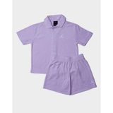 Nike Nıke Jordan Terry Kız Çocuk Şort T-Shırt Takım 85F000-P6I - 044-Mor