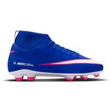 Nike Nıke Jr Mercurıal Superfly 10 Club Fg/mg Çocuk Krampon FQ8318 - Mavi - Pembe